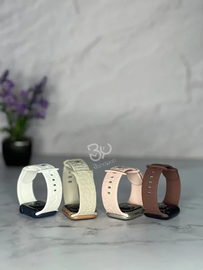 بند اپل واچ مدل سیلیکون پلنگی برجسته BA1315