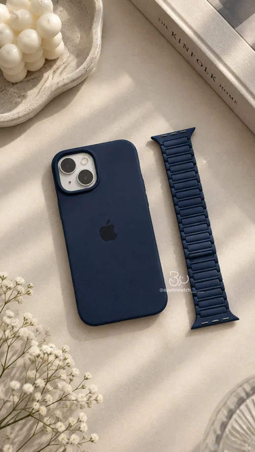 ست سیلیکون Navy blue سرمه ای BA1652