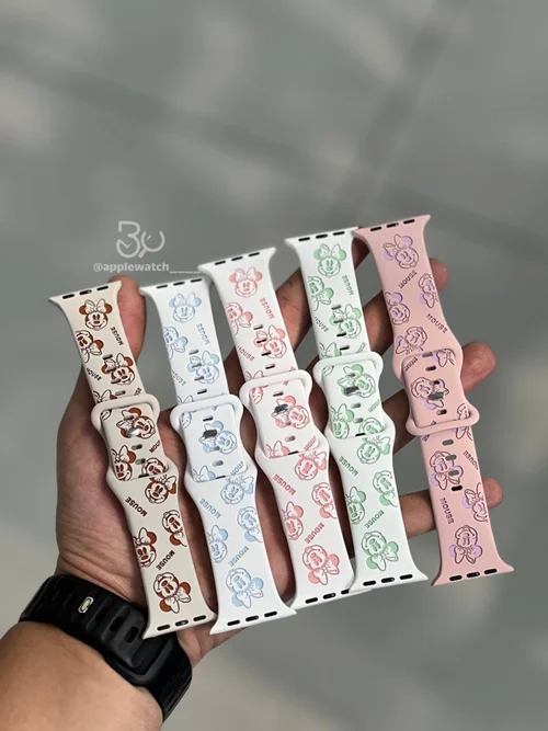 بند اپل واچ مدل مینی موس سیلیکونی BA1359