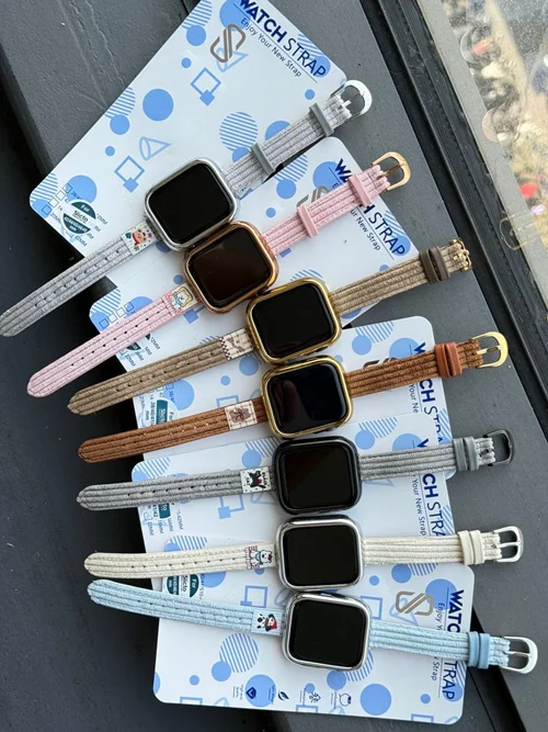 بند اپل واچ مدل مخملی طرحدار BA1386