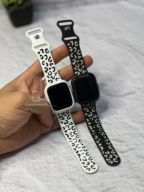بند اپل واچ مدل سیلیکون پلنگی ناز BA1193