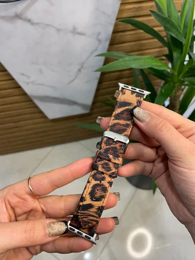 بند اپل واچ مدل چرم پلنگی BA1397