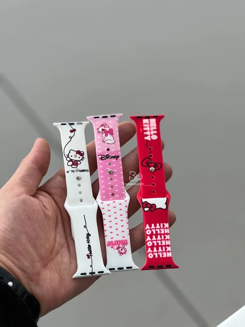 بند اول واچ مدل سیلیکون طرحدار کیتی BA1522