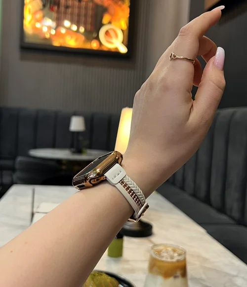 بند اپل واچ مدل Celine new چرمی BA1384