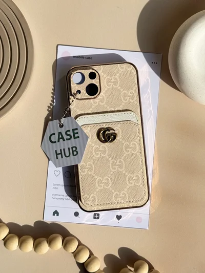 قاب آیفون مدل Gucci جاکارتی دار G1019