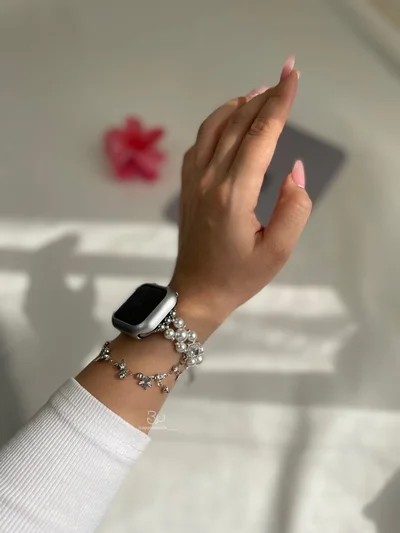 بند اپل واچ مدل princess مروارید BA1628