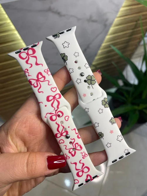 بند اپل واچ مدل سیلیکون طرحدار BA1407