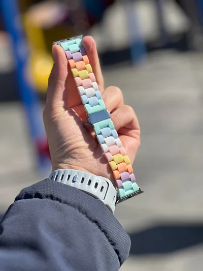 بند اپل واچ مدل مارشمالو هفت رنگ BA1216