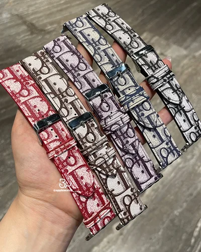 بند اپل واچ مدل Dior چرم BA1611