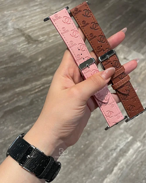 بند اپل واچ مدل COCO CHANEL چرم BA1600