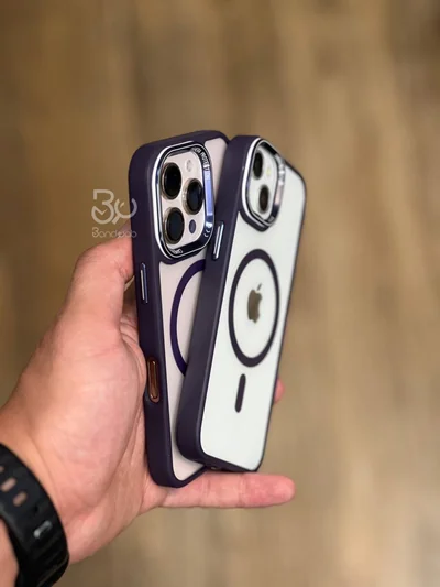 قاب آیفون مدل Q Series مگسیف دار  G1018