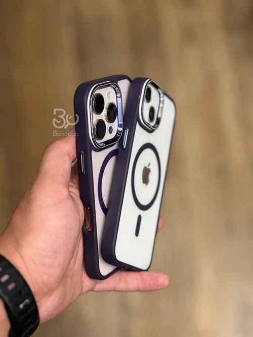 قاب آیفون مدل Q Series مگسیف دار  G1018
