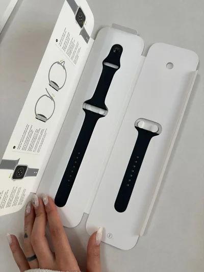 بند اپل واچ مدل سیلیکون ارجینال مشکی Ba1531